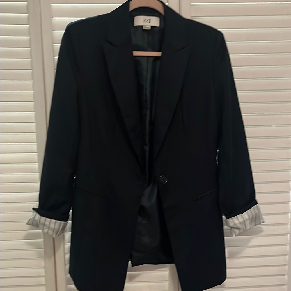 Forever XXI NAVY Women's Blazer